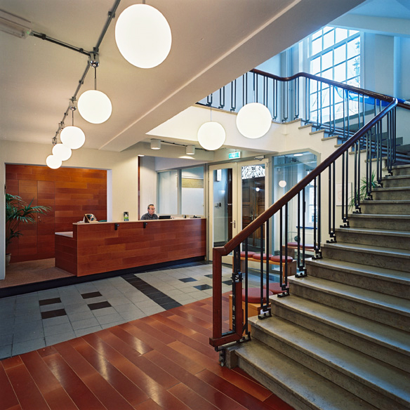 Entrance with reception