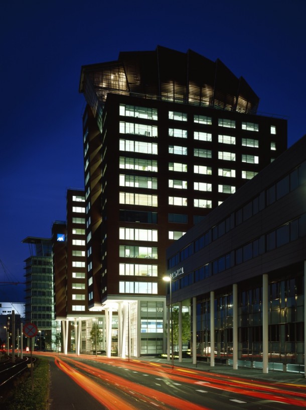 Outside of building