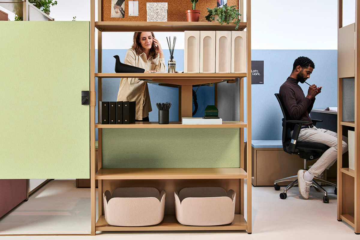 Open Desk is all about providing the balance between human connections and a concentrated work environment.
