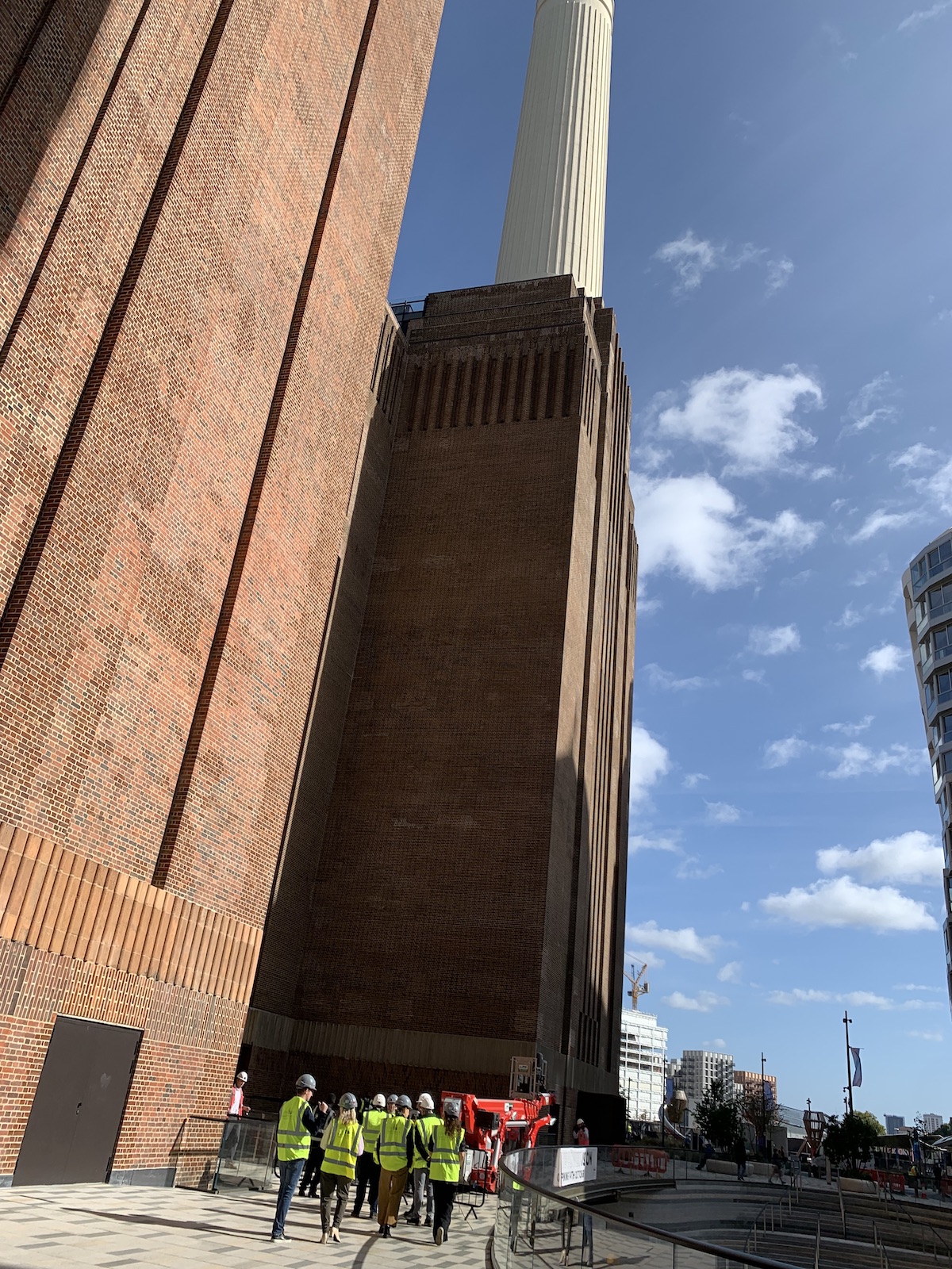 Battersea site visit 360 view from 109 meters
